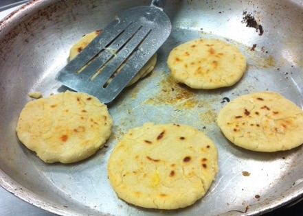 Pupusas ready to eat!